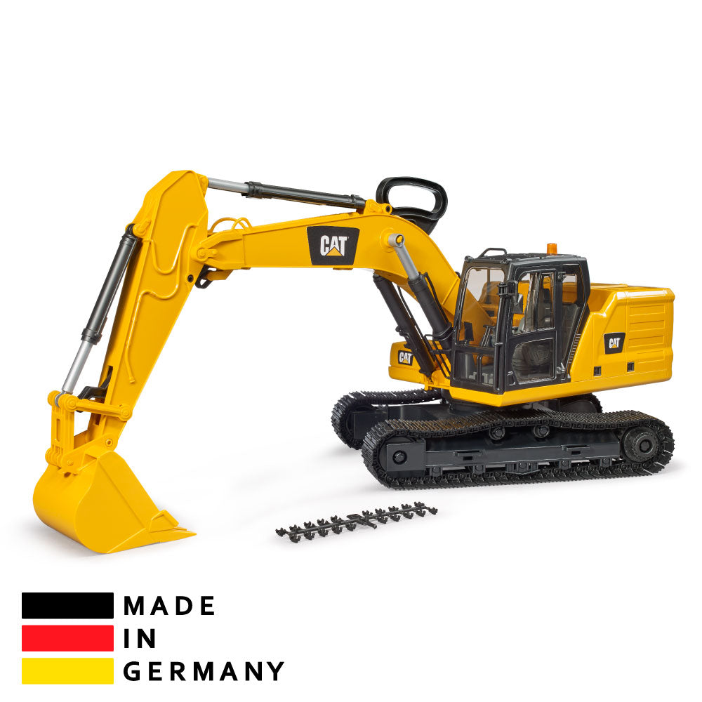 Bruder 02483 Juguete de tractor excavadora hidráulica de