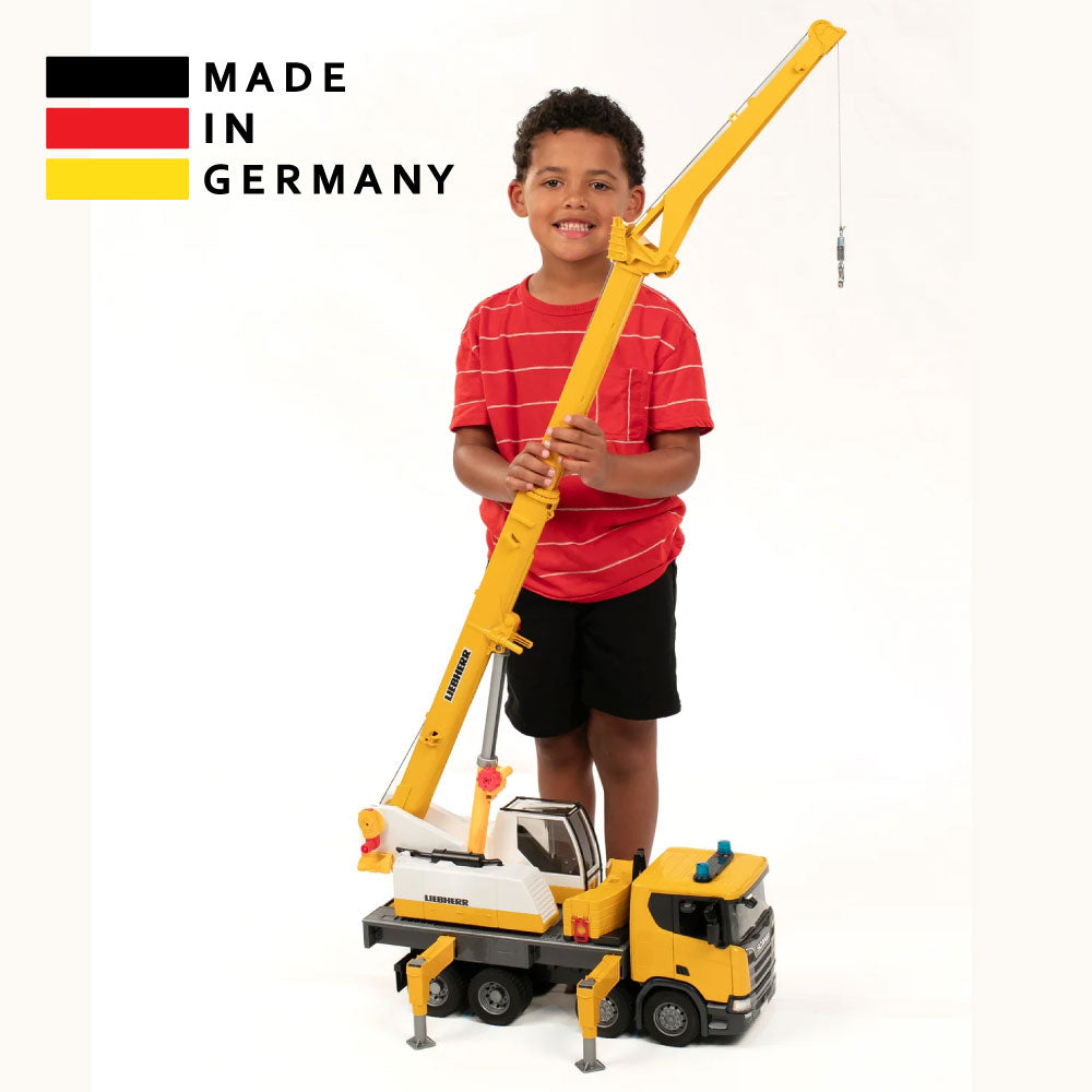 Bruder 3571 Scania Telescopic Crane Truck Toy