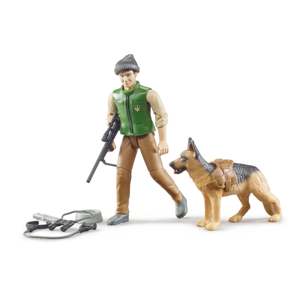 Bruder 62660 Ranger Doll with Dog