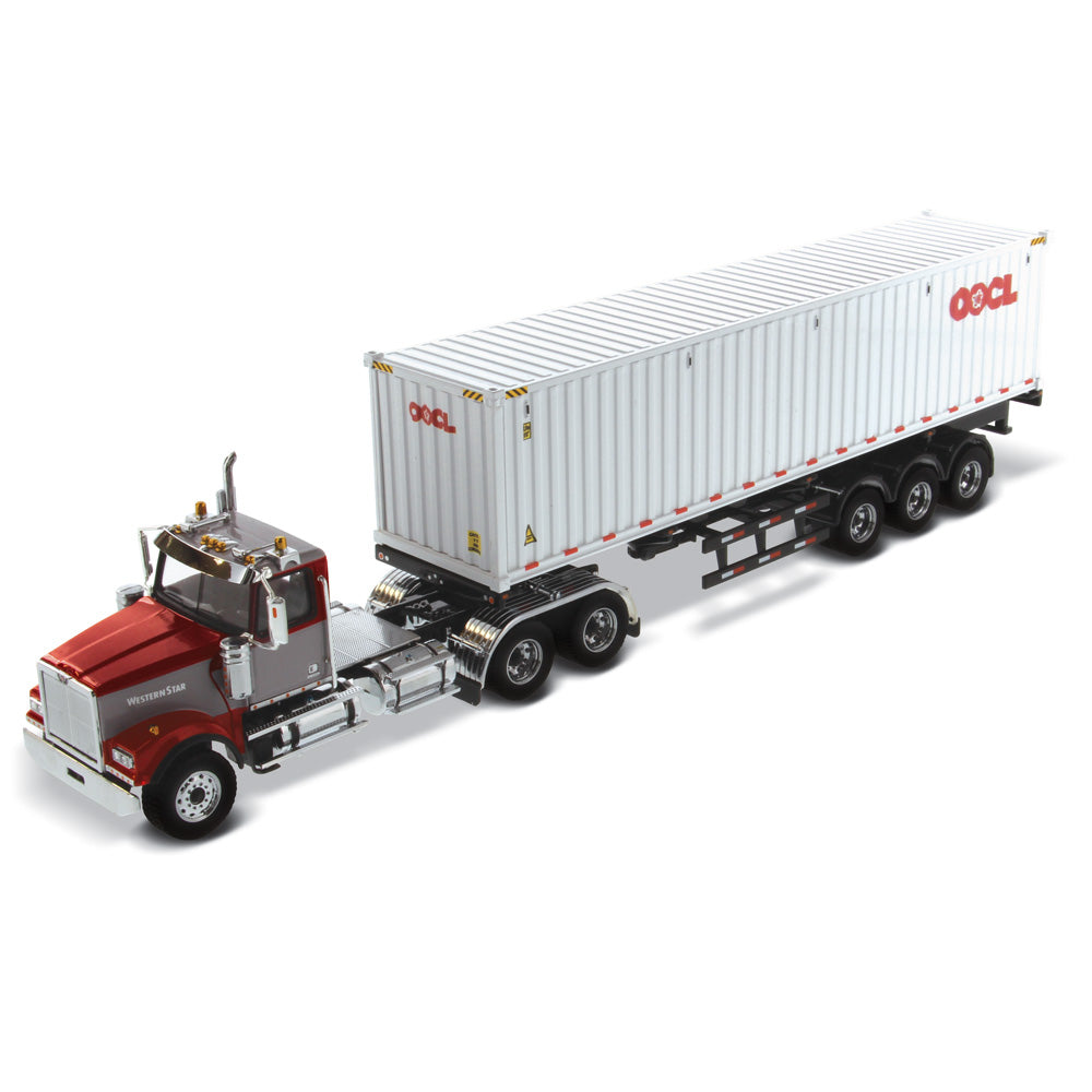 Diecast Masters 71064 Western Star 4900 SF Trailer Truck 1/50 Scale