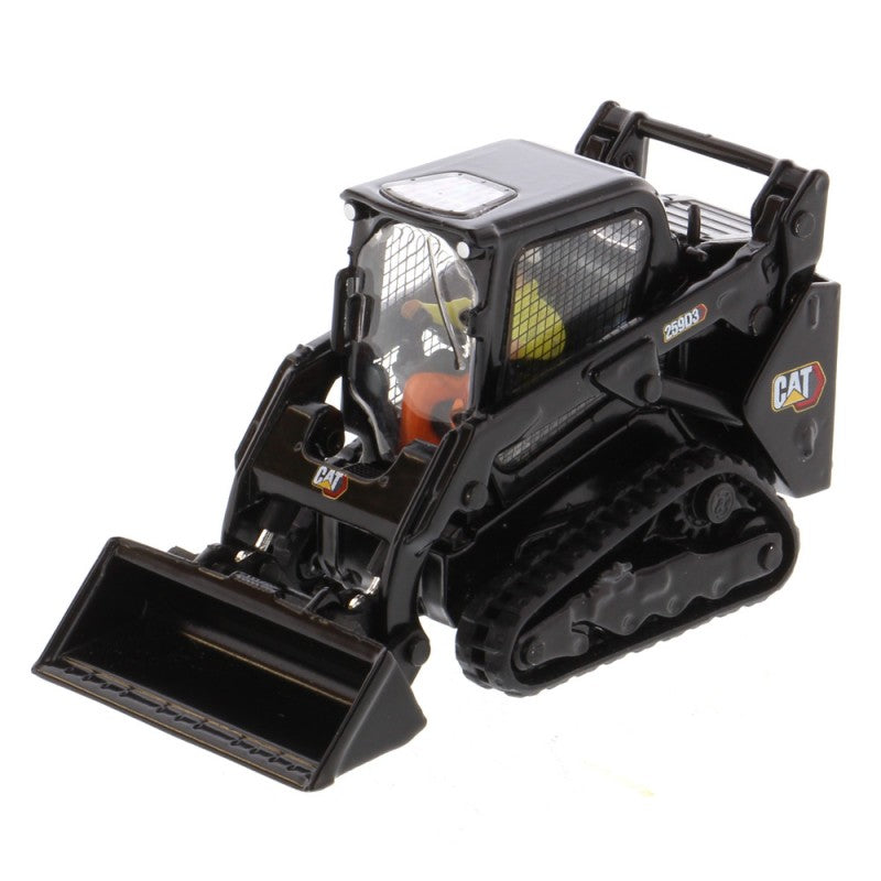 Diecast Masters 85677K Schwarzer Kompaktlader Cat 259D3, Maßstab 1:50