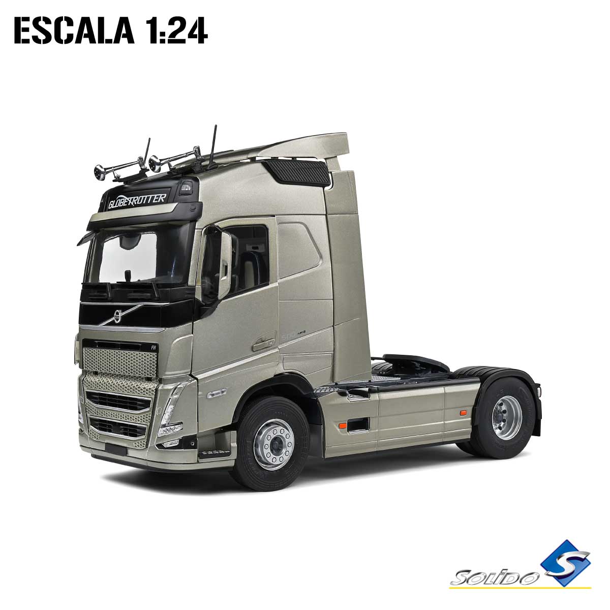 Solido S2400101 Volvo FH16 Globetrotter XL-LKW, Maßstab 1:24