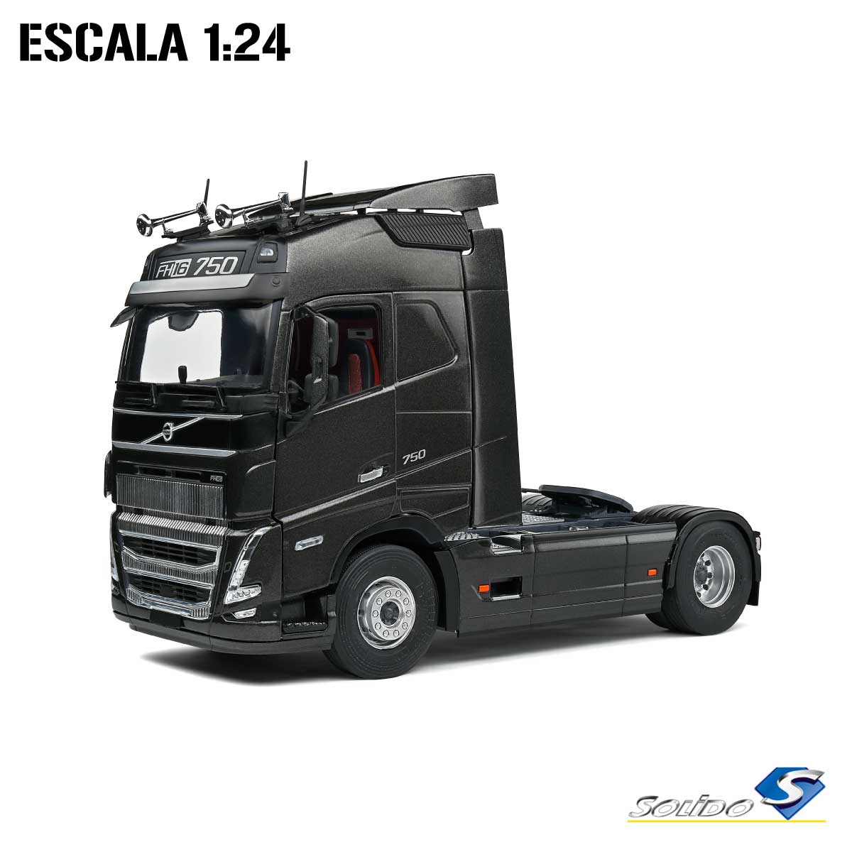 Solido S2400102 Volvo FH16 Globetrotter XL Truck im Maßstab 1:24