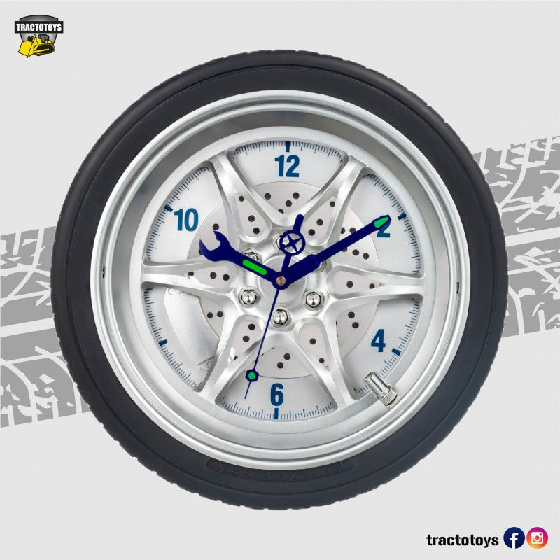 35cm Diameter Car Ring and Rim Wall Clock