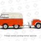 Solido S1810902 Volkswagen Cool Combi Naranja Escala 1:18