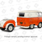 Solido S1810902 Volkswagen Cool Combi Naranja Escala 1:18
