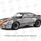 Solido S1801120 Porsche 911 RSR Kremer Rally Escala 1:18
