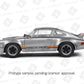 Solido S1801120 Porsche 911 RSR Kremer Rally Escala 1:18