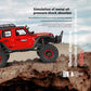 WL 104006 Jeep Wrangler Crawler RC Escala 1/10 Gris