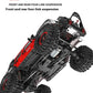 WL 104006 Jeep Wrangler Crawler RC Escala 1/10 Gris
