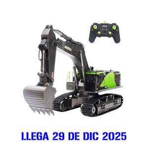 Huina 1593 Remote Control Hydraulic Metal Excavator