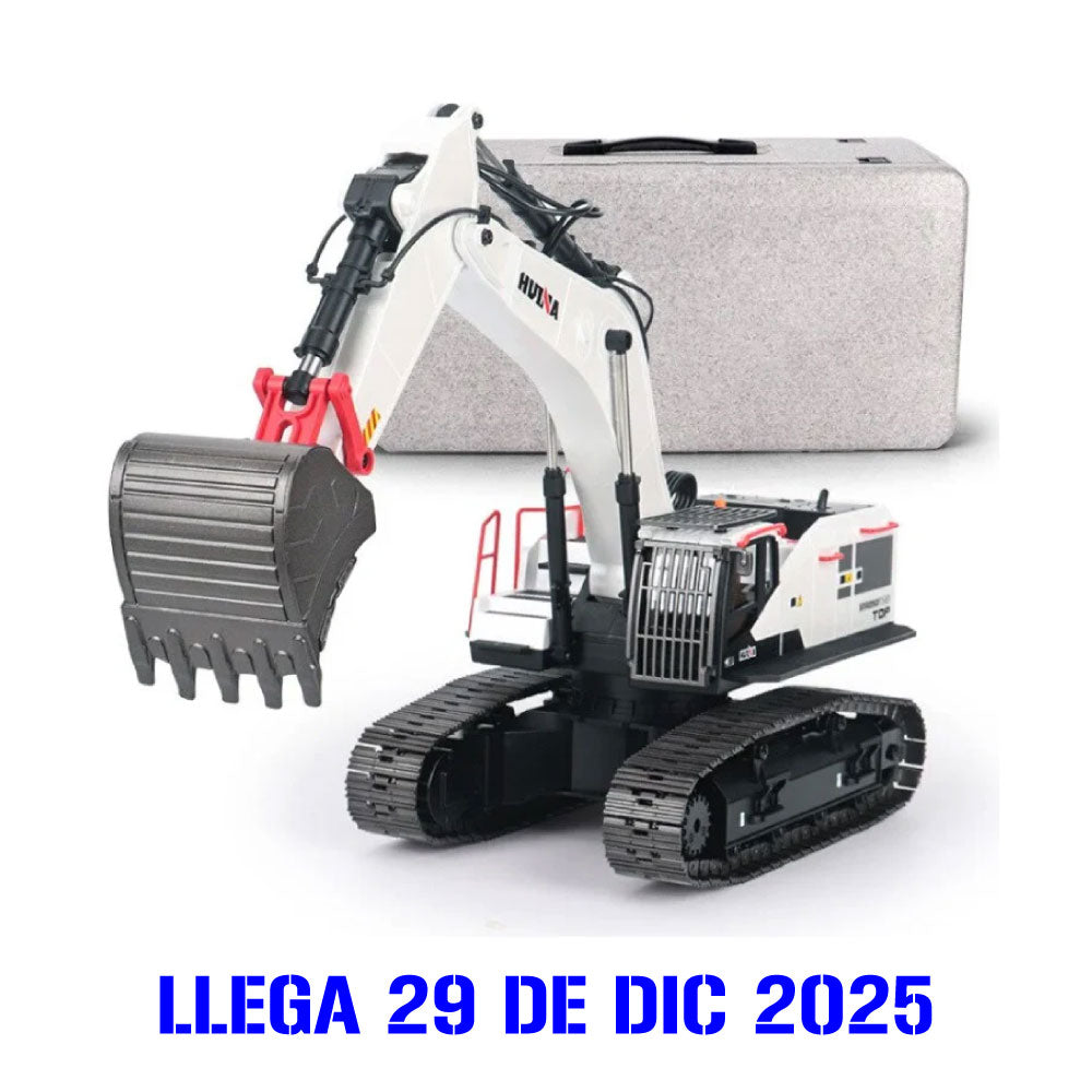 Huina 1594 Excavadora Hidráulica a Control Remoto Escala 1:14