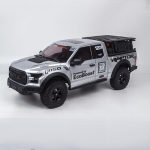 Traction Hobby Ford F150 Raptor Camioneta Crawler Control Remoto Escala 1/8 Brushless con Rack Gris