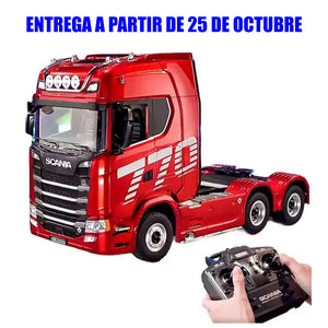 Huina 1501 Camión Scania 770S a Control Remoto Escala 1/18