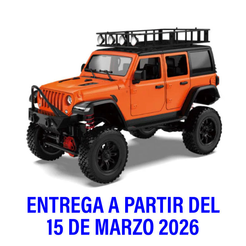 MN-128 Jeep Wrangler 4x4 Off Road Escala 1:12