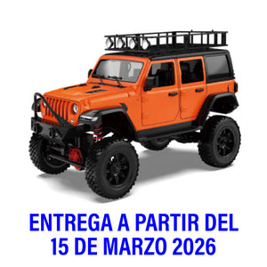 MN-128 Jeep Wrangler 4x4 Off Road Escala 1:12