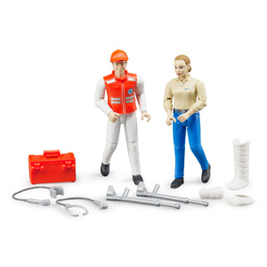 Bruder 62710 Doctor Doll with Patient