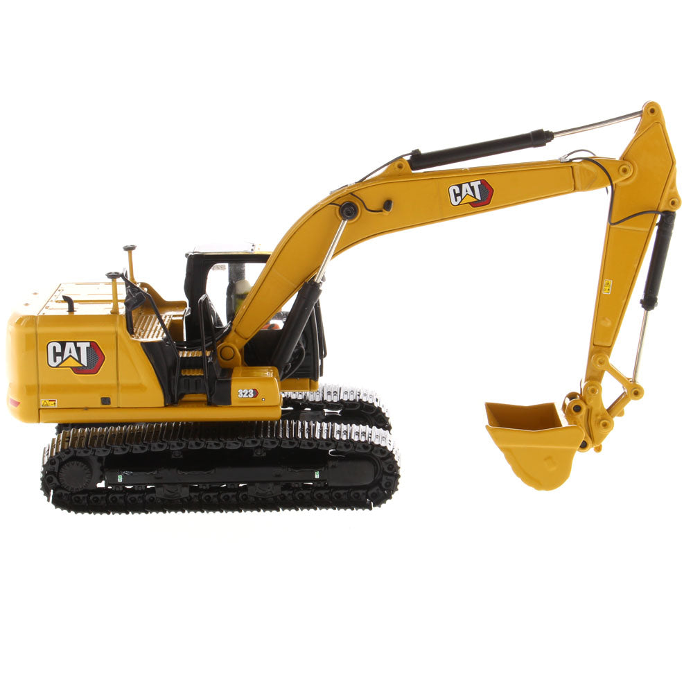85657 – CAT 1:50スケール 新品未使用 Cat 323 NG Excavator Miniature at 1:50 Scale Diecast Masters 85657