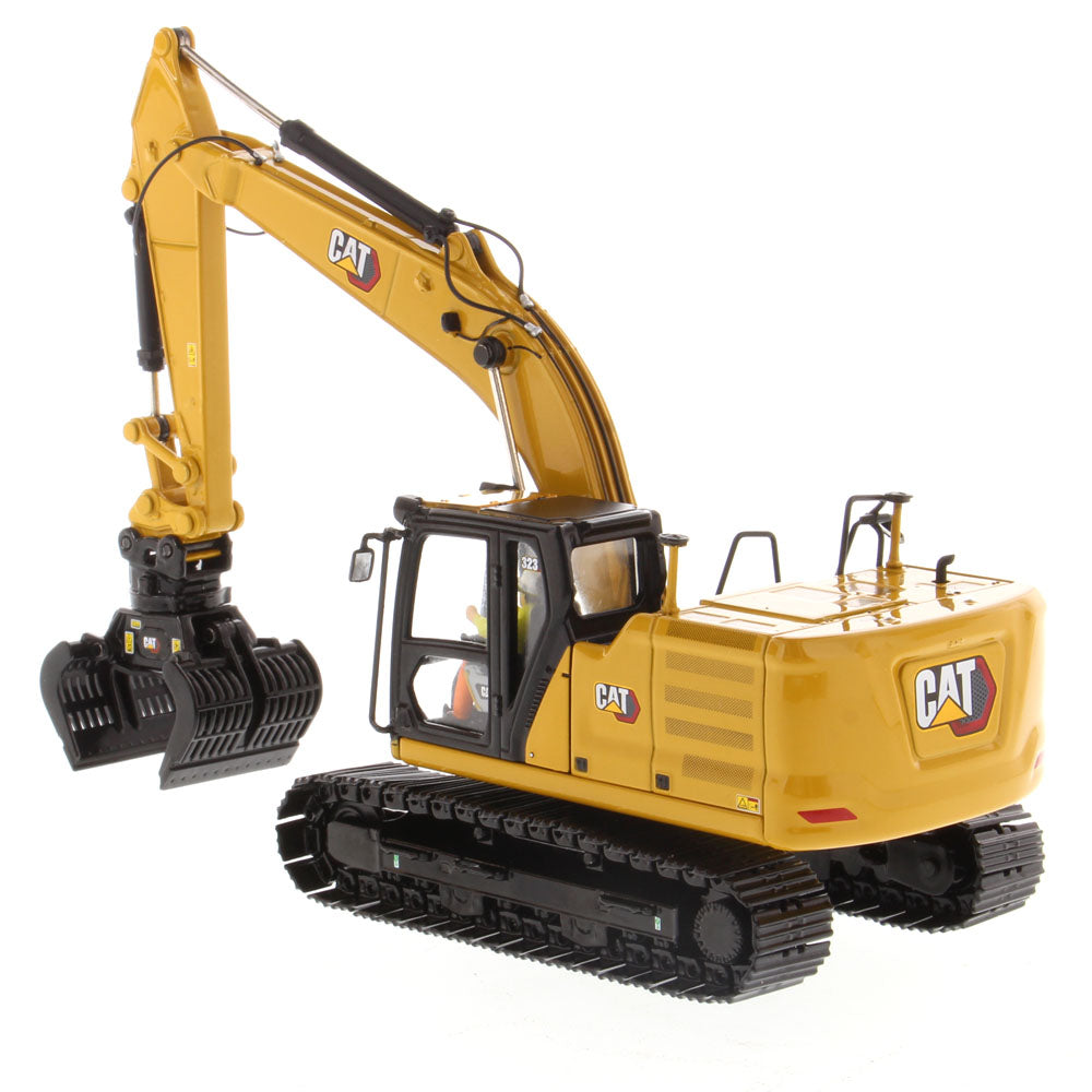 Cat 323 NG Excavator Miniature at 1:50 Scale Diecast Masters 85657