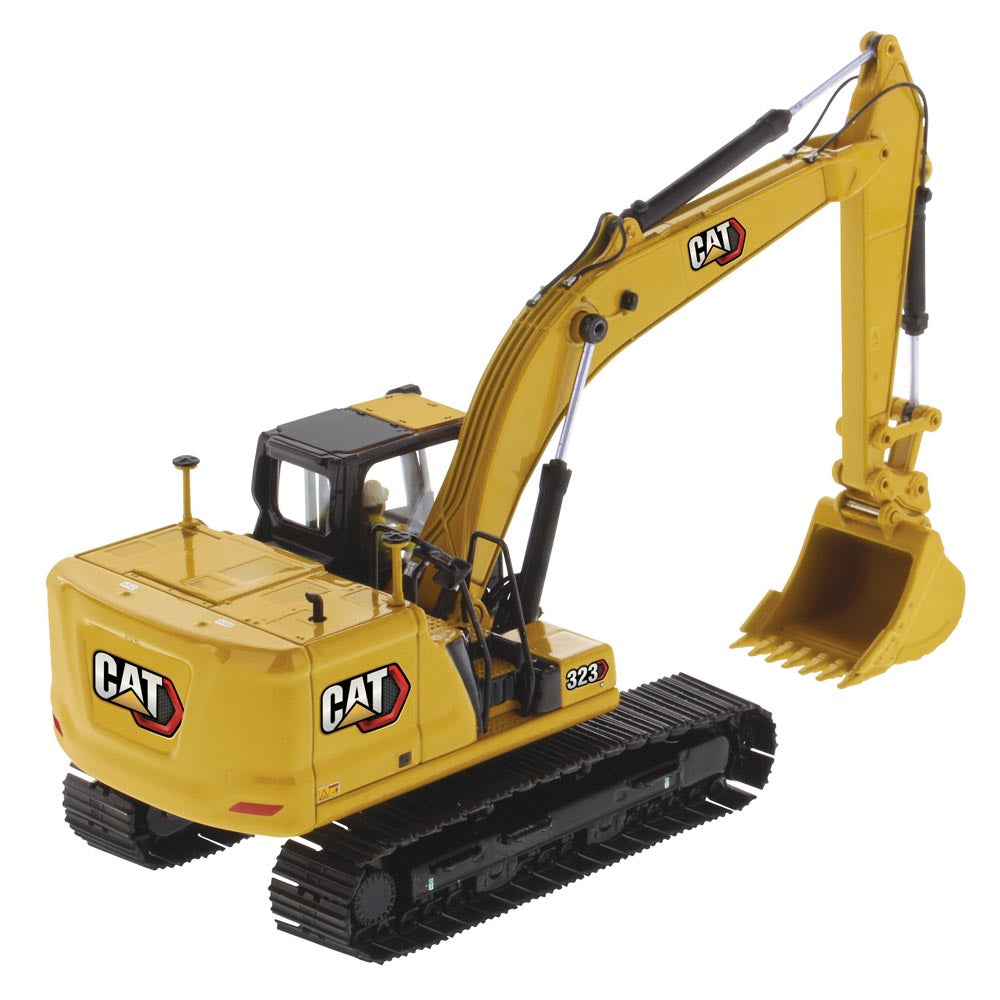 85657 – CAT 1:50スケール 新品未使用 1/50 CAT Caterpillar 323 Excavator w/ Operator, High Line Diecast