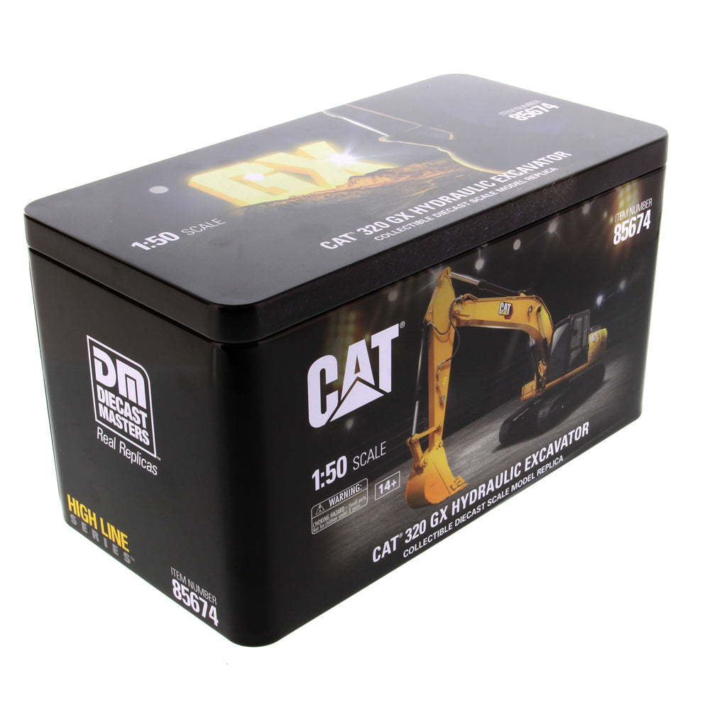 Cat 320 GX Excavator Miniature 1:50 Scale Diecast Masters 85674