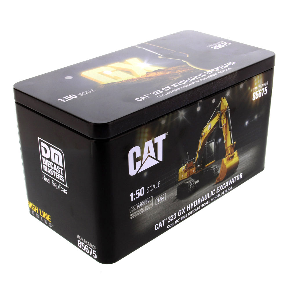Cat 323 GX Excavator Miniature 1:50 Scale Diecast Masters 85675