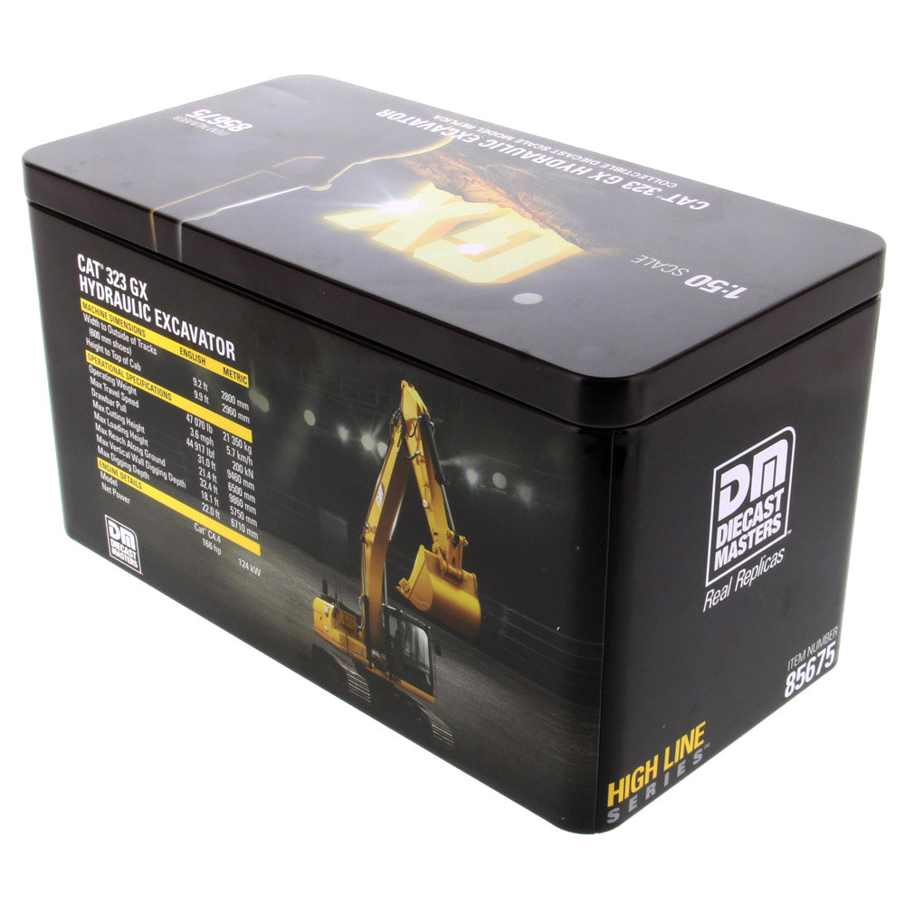 Cat 323 GX Excavator Miniature 1:50 Scale Diecast Masters 85675