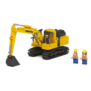 First Gear 90-0552 Komatsu Excavator Blocks (430 Pieces) Lego Type
