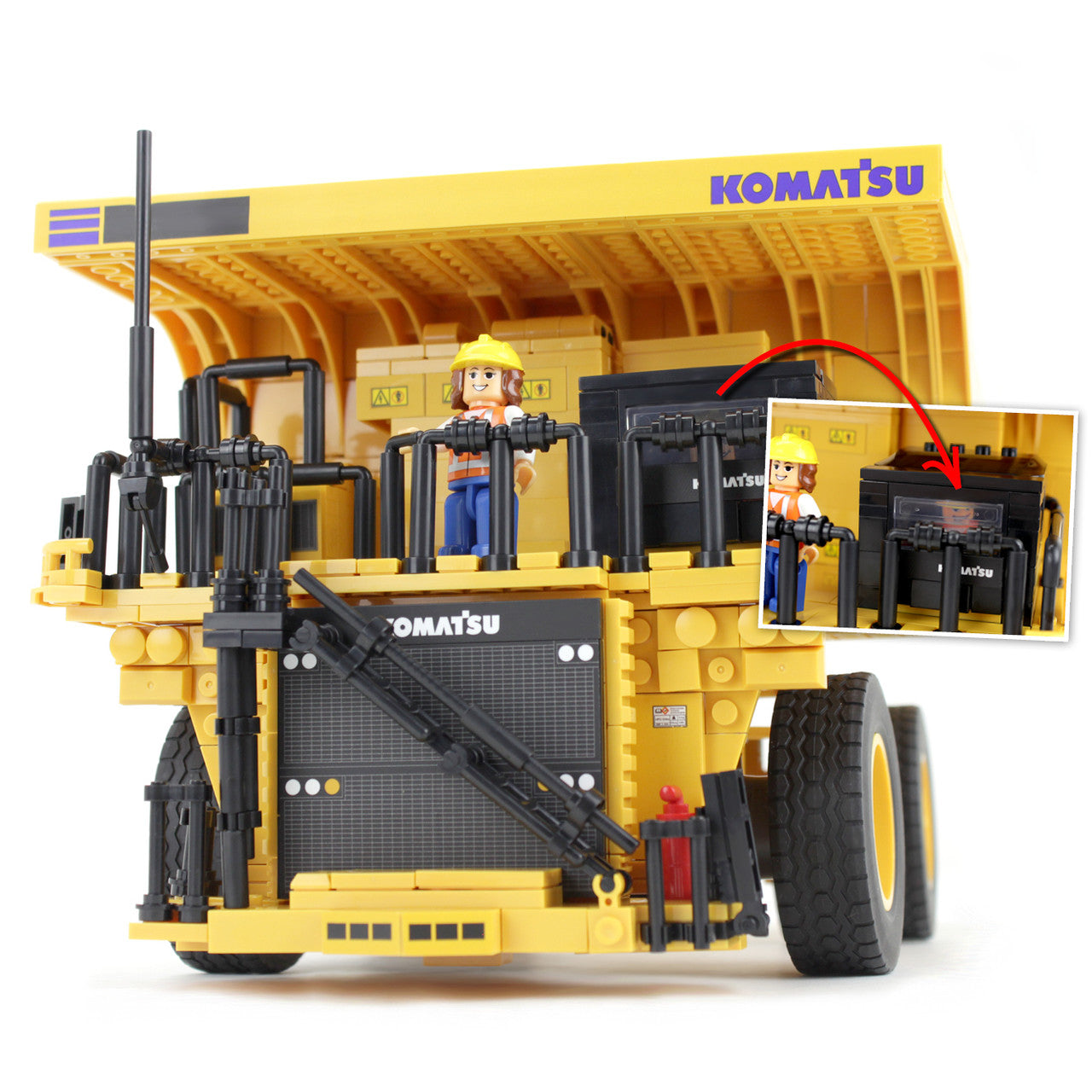 First Gear 90-0612 Komatsu Mining Truck Blocks (1256+ Pieces)