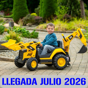 Cat 12V Backhoe Tractor with Parental Remote Control