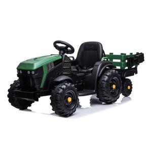 12V Battery-Powered Electric Farm Tractor with Remote Control