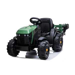 12V Battery-Powered Electric Farm Tractor with Remote Control