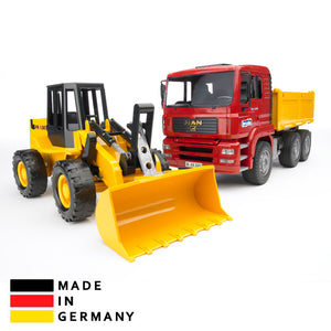 Bruder 2752 Dump Truck Toy with Loader