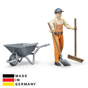 Bruder 62130 Bruder Cleaning Worker Doll