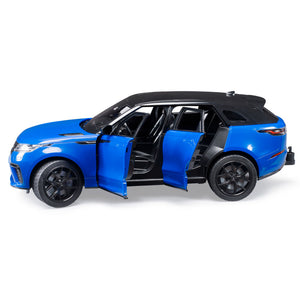 Bruder 2880 Land Rover Velar Toy Truck Blue Scale 1/16