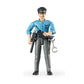 Bruder 60050 Muñeco de Figura de Policía