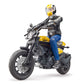 Bruder 63053 Juguete Motocicleta Ducati con Muñeco Motociclista