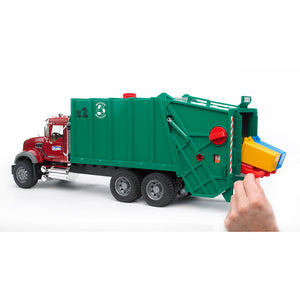 Bruder 2812 Juguete Camión Recolector Basurero Mack