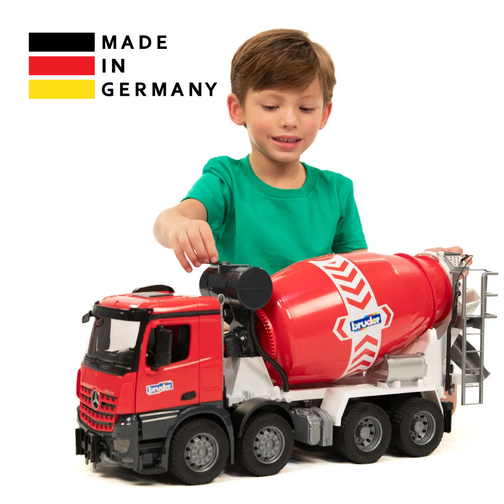 bruder 03655 - Camion malaxeur à béton MB Arocs bruder 03655 - Camion malaxeur à béton MB Arocs