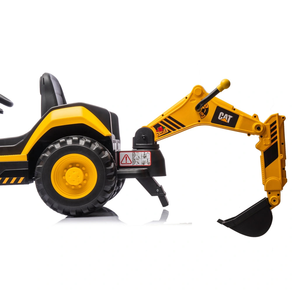 Cat 12V Backhoe Tractor with Remote Control