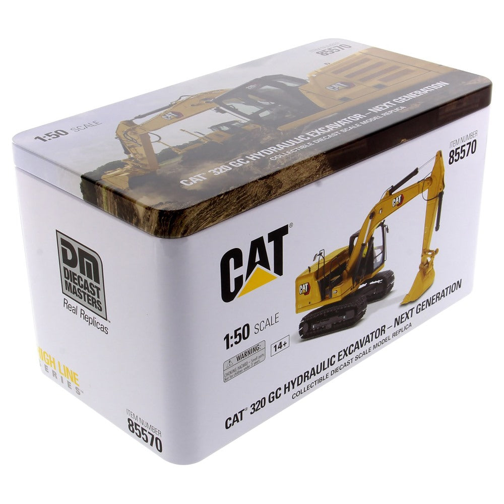 Cat 320 GC Next Gen Excavator Scale 1:50 Diecast Masters 85570
