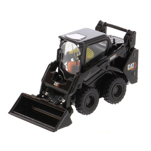 Diecast Masters 85676K Black Skid Steer Loader Cat 242D3 1/50 Scale
