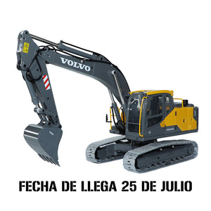 Double E E010 Excavadora Metal/ABS Volvo EC160E Escala 1:14