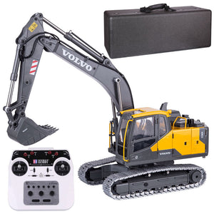 Double E E010 Excavadora Metal/ABS Volvo EC160E Escala 1:14