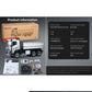 Double E E015 Camión Volquete Volvo FMX Metal a Control Remoto Escala 1/14