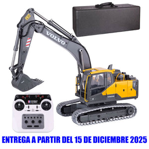 Double E E010 Metal/ABS Excavator Volvo EC160E Scale 1:14