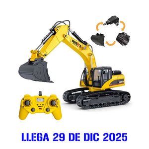 Huina 1580 Full Metal Hydraulic Excavator with Remote Control