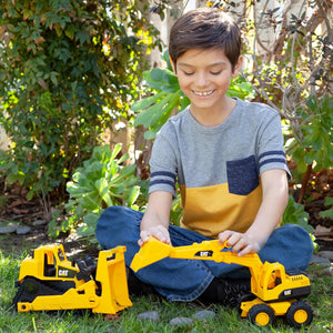 Excavadora Cat Juguete de Construcción 26 cm a fricción Funrise 82025