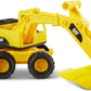 Excavadora Cat Juguete de Construcción 38 cm a fricción Funrise 82035