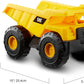 Camión Volquete Cat 25 cm de construccion con Casco Funrise 82061